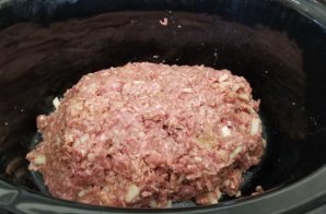 Crock Pot Meat Loaf.