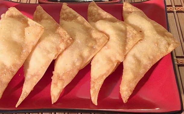 Crab Filled Wontons